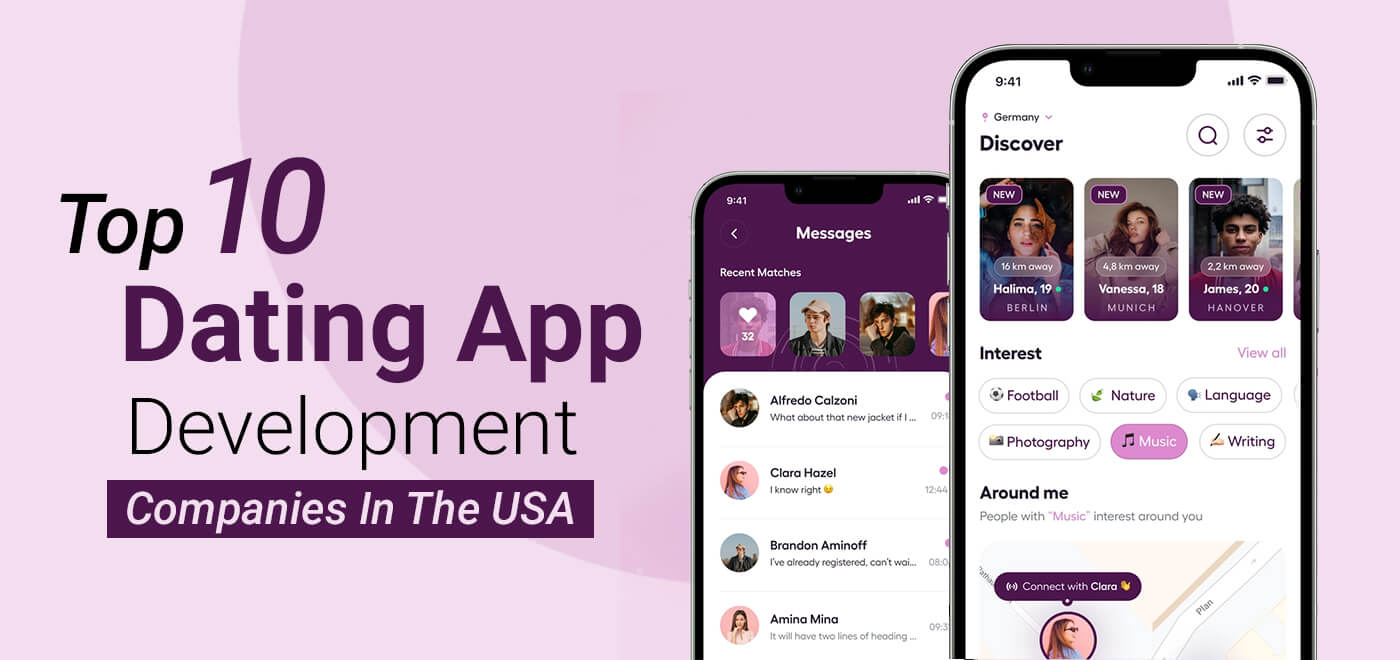 Top 10 Dating App Development Companies in the USA