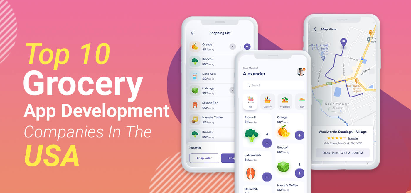 Grocery App Development Companies
