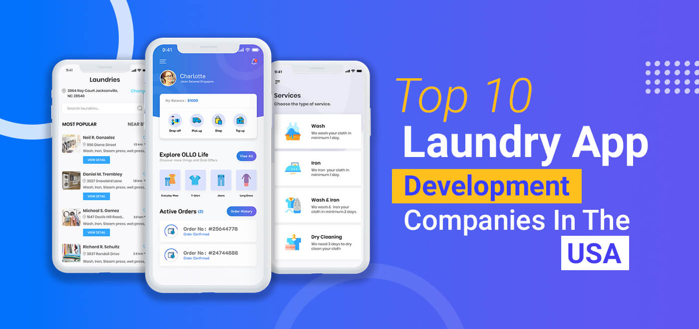 Top 10 Laundry App Development Companies in the USA